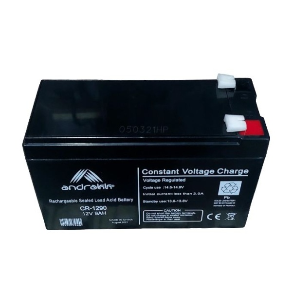 Andrakk Universal Battery For Rechageable Fan And UPS 12Volts 9Ah