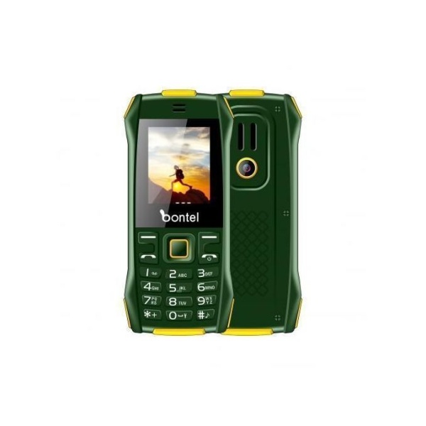 Bontel L400 Plus,1.77 Inch, 0.08MP, Feature Phone,1000mAh, Green