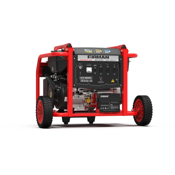 Firman 6.0kva ECO8990ES Dual Fuel