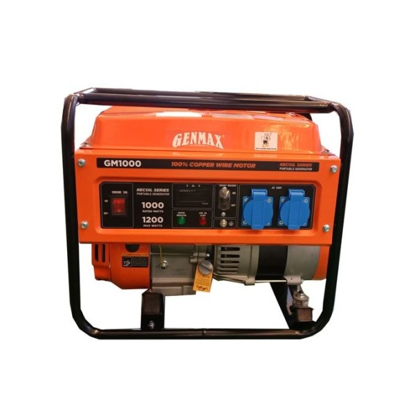 GENMAX 1KVA/1.2KW Recoil Start Generator (GM1000)