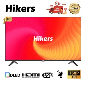 Hikers Hikers 81 cm (32'' Inches) Frameless HD LED TV Black