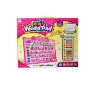 Multifunctional Audio Wordpad For Children With Detachable Card Sound And Music