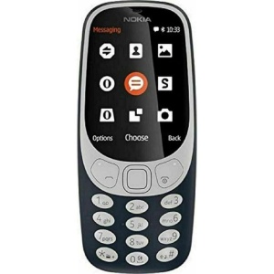 Nokia 3310 Black High Performance Version 2.4" Dual Sim Cell Phone