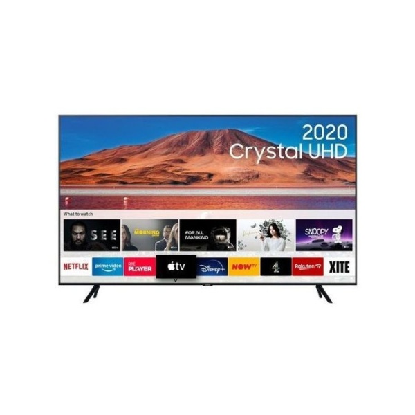 Samsung 50 Inch 4K 2020 Crystal UHD Ultra Slim Smart HDR+ LED TV