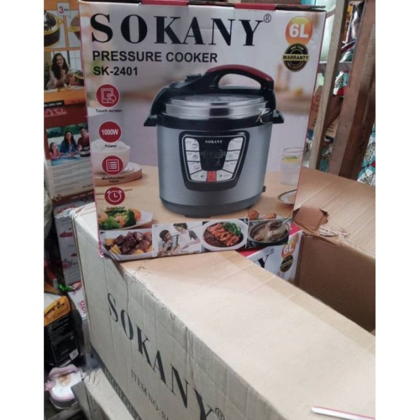 Sokany 6 Litres Electric Pressure Cooker